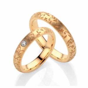 Klassieke trouwringen met bloemmotief - Circles trouwringen-078-6200966