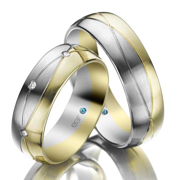 Bi-color-trouwringen-met-8-diamanten-uit-de-collectie-van-Circles-Trouwringen-in-Zwijndrecht